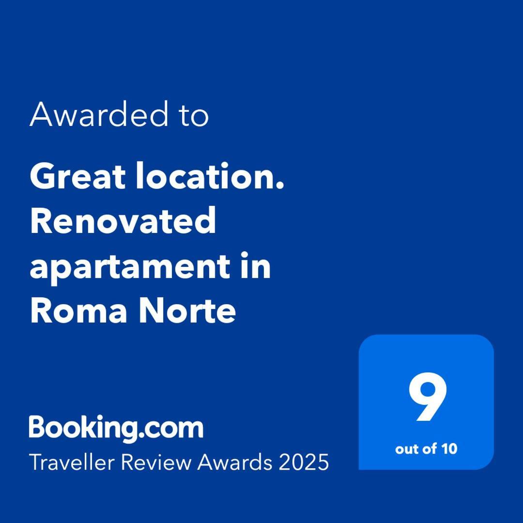 Great Location. Renovated Apartament In Roma Norte Mexico by Eksteriør bilde